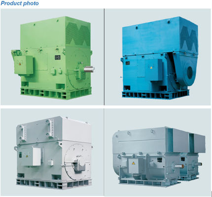 motor IP55/IP54 assíncrono de alta tensão do motor de C.A. 4000kw indução de 3 fases